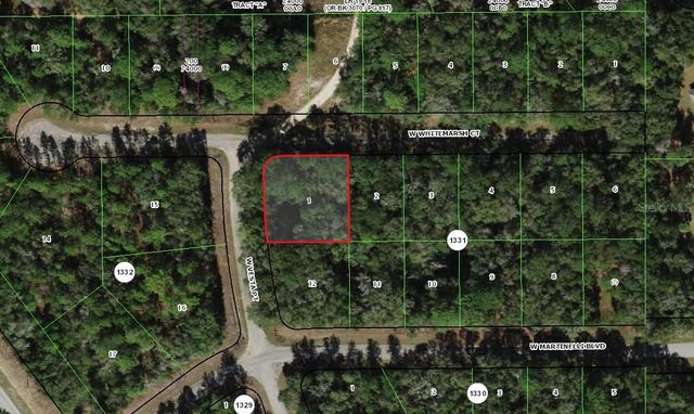 346 W WHITMARSH COURT, Citrus Springs, FL 34434