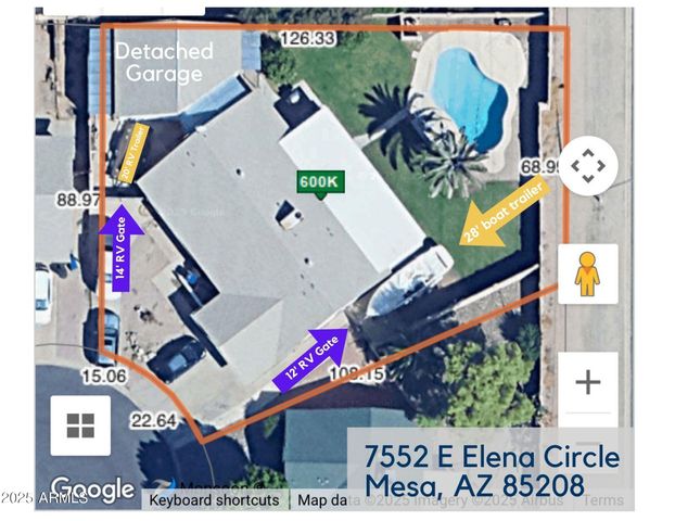 7552 E ELENA Circle, Mesa, AZ 85208