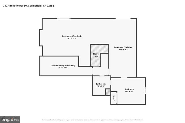7827 BELLEFLOWER DR, Springfield, VA 22152