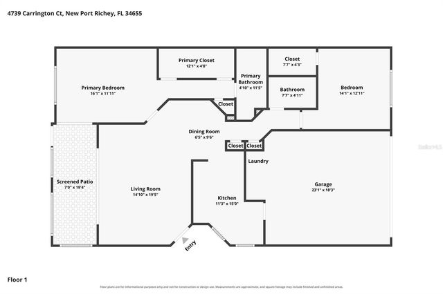4739 CARRINGTON COURT, New Port Richey, FL 34655