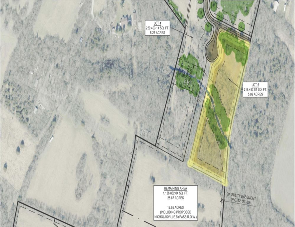 1390 Groggins Ferry Road , Lot 6, Nicholasville, KY 40356