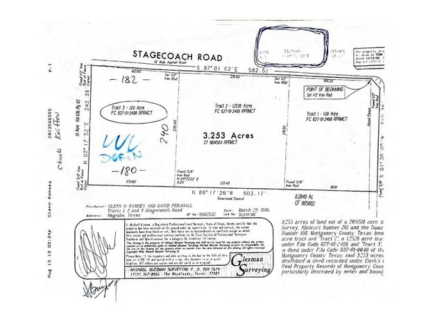 0 Stage Coach Drive Drive, Magnolia, TX 77355