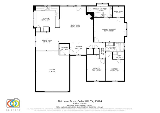 901 Larue Drive, Cedar Hill, TX 75104