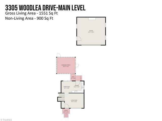 3305 Woodlea Drive, Greensboro, NC 27406