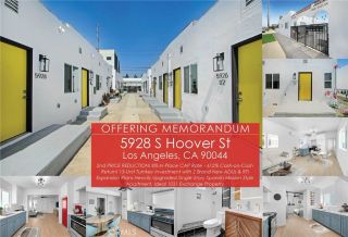 5928 S Hoover Street, Los Angeles, CA 90044