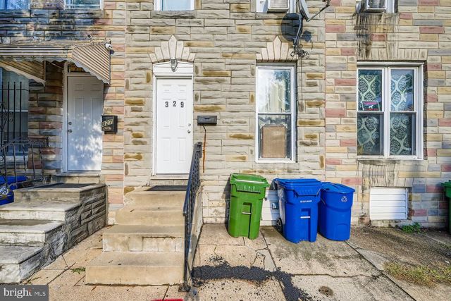 329 S GILMOR ST, Baltimore, MD 21223