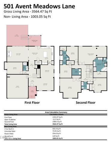501 Avent Meadows Lane, Holly Springs, NC 27540