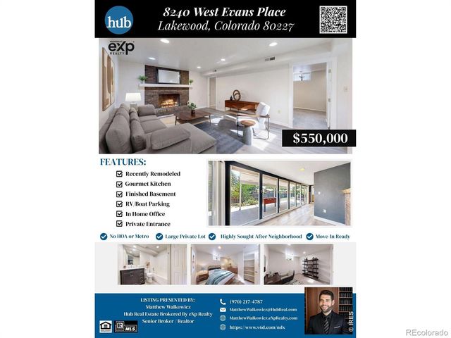 8240 W Evans Place, Lakewood, CO 80227