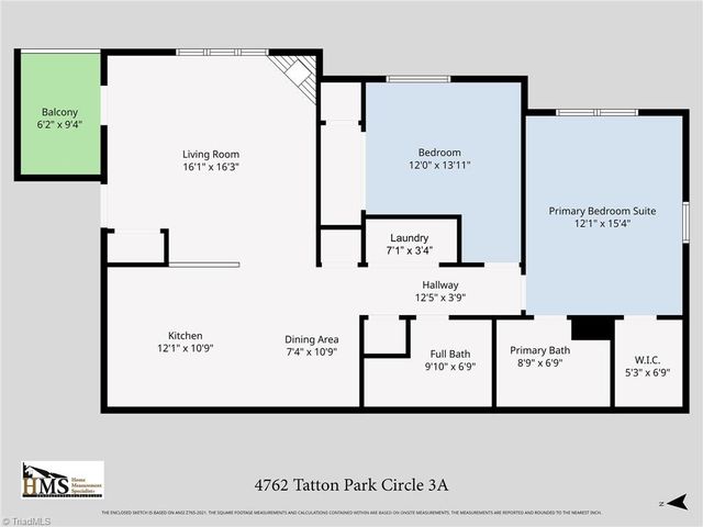 4762 Tatton Park Circle 3A, Winston-salem, NC 27103