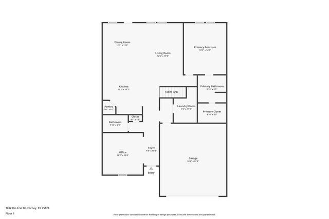 1012 Rio Frio Drive, Forney, TX 75126