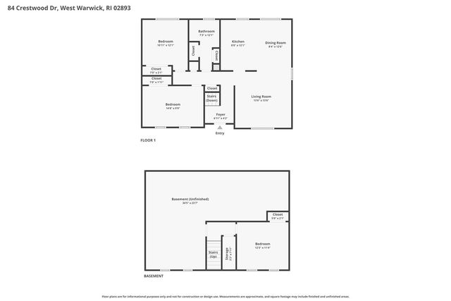 84 Crestwood Drive, West Warwick, RI 02893