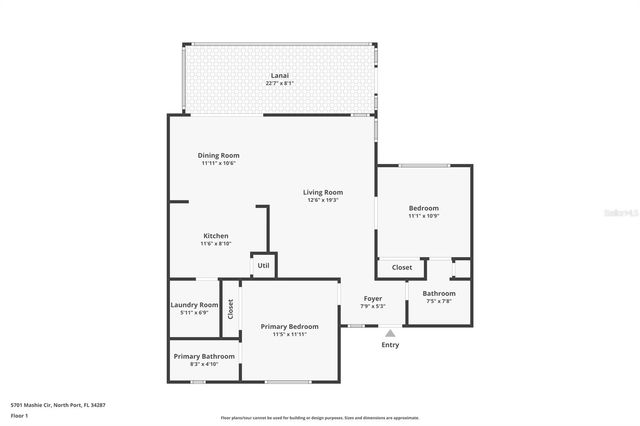 5701 MASHIE CIRCLE 1, North Port, FL 34287