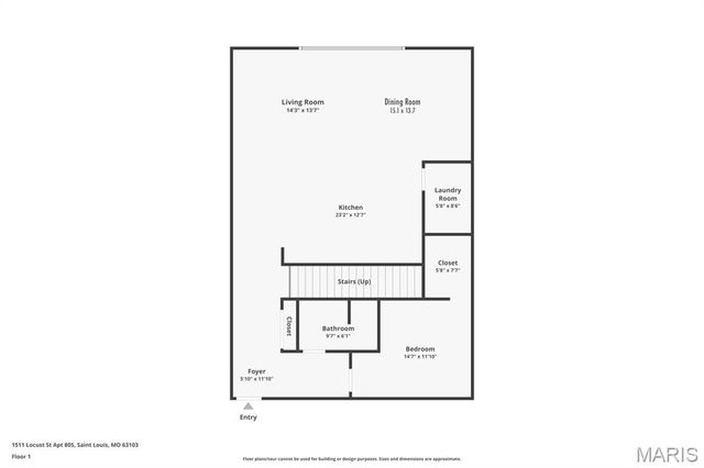 1511 Locust Street 805, St Louis, MO 63103