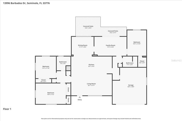13996 BARBADOS DRIVE, Seminole, FL 33776