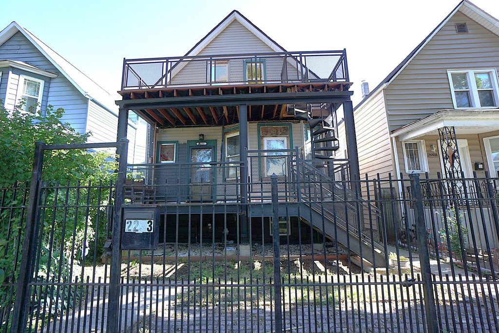 2233 N Kenneth Avenue, Chicago, IL 60639 — exterior