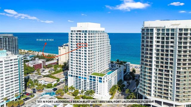551 N Fort Lauderdale Beach Blvd R1803, Fort Lauderdale, FL 33304