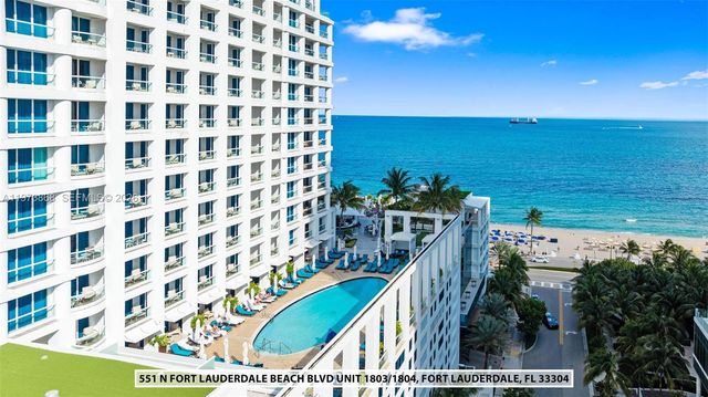 551 N Fort Lauderdale Beach Blvd R1803, Fort Lauderdale, FL 33304