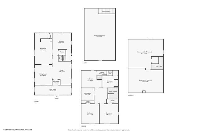 1238 N 33rd STREET, Milwaukee, WI 53208