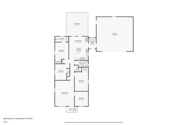 2830 Roberta Drive, Indianapolis, IN 46222