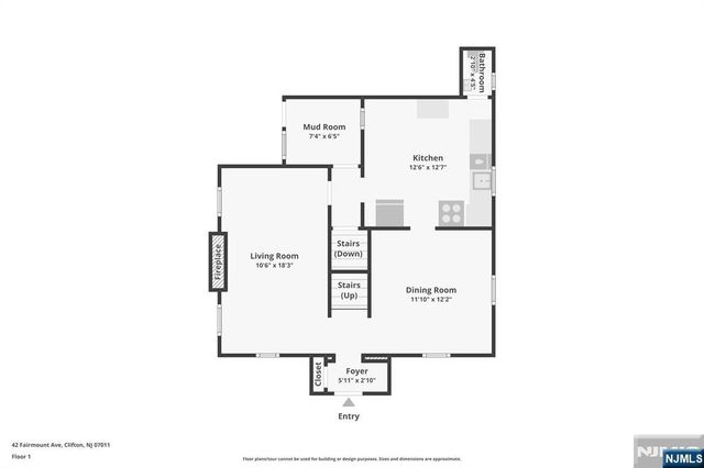 42 Fairmount Avenue, Clifton, NJ 07011