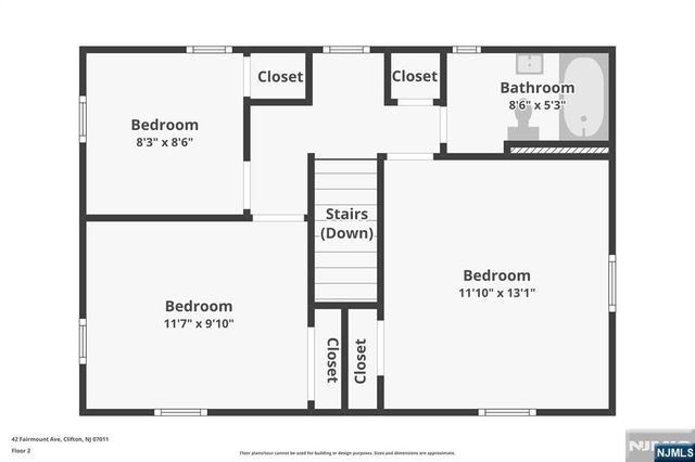 42 Fairmount Avenue, Clifton, NJ 07011