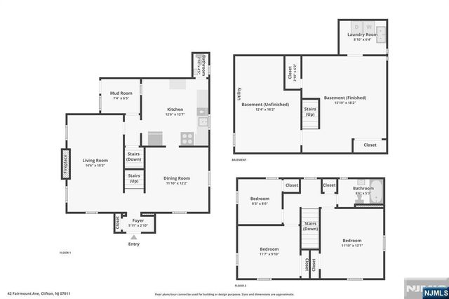 42 Fairmount Avenue, Clifton, NJ 07011