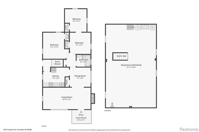 3227 Grayson Street, Ferndale, MI 48220