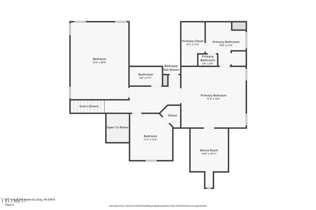 177 Sunset Meadows Court, Gray, TN 37615