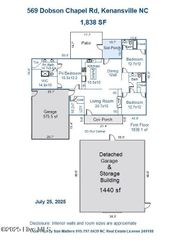 569 S Dobson Chapel Road, Kenansville, NC 28349