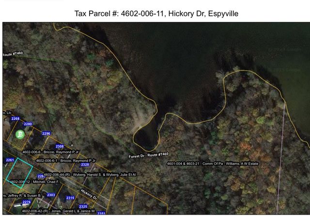 0 HICKORY Drive, Espyville, PA 16424