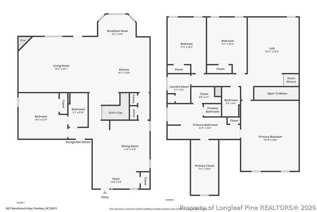 1421 Benchmark Way, Parkton, NC 28371 — photo 4