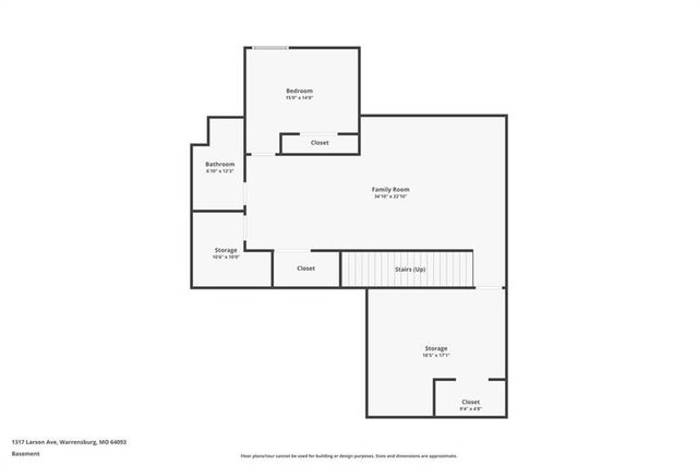 1317 Larson Avenue, Warrensburg, MO 64093