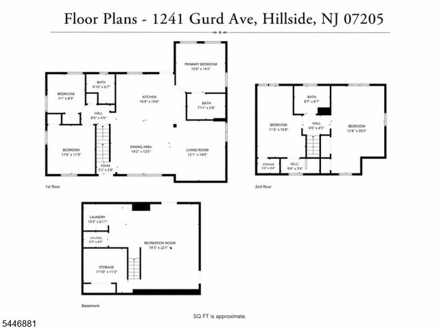 1241 Gurd Ave, Hillside Twp., NJ 07205