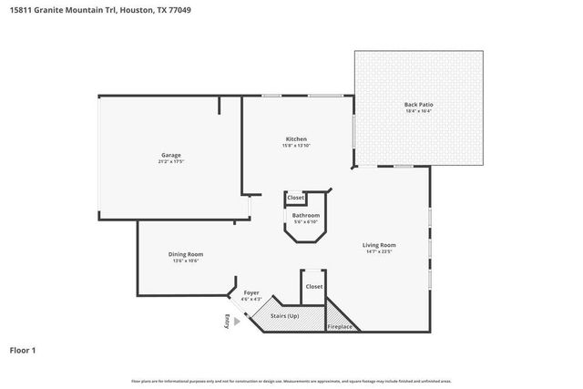 15811 Granite Mountain Trail, Houston, TX 77049