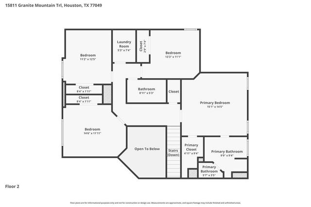 15811 Granite Mountain Trail, Houston, TX 77049