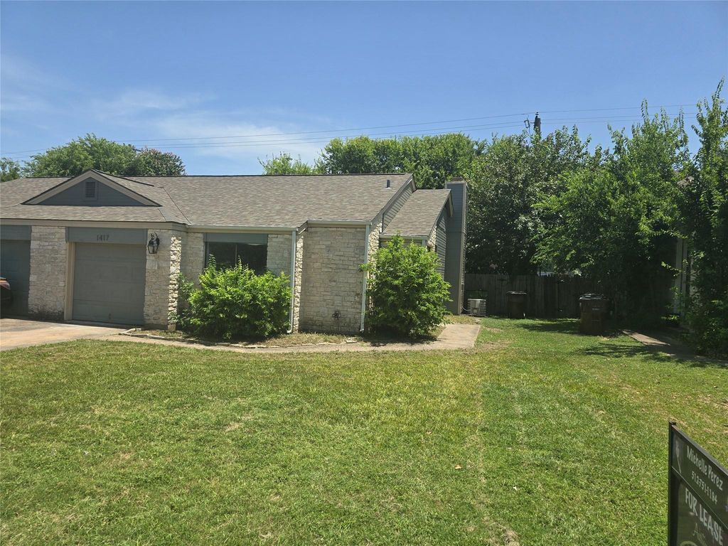 1417 Hyridge CIR, Round Rock, TX 78664