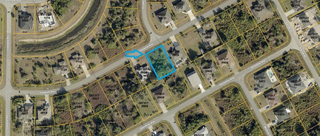 LOT 25, LEOPOLD AVENUE, North Port, FL 34287