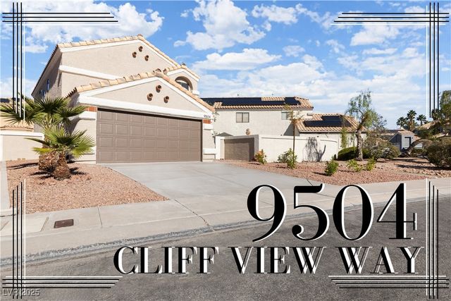 9504 Cliff View Way, Las Vegas, NV 89117