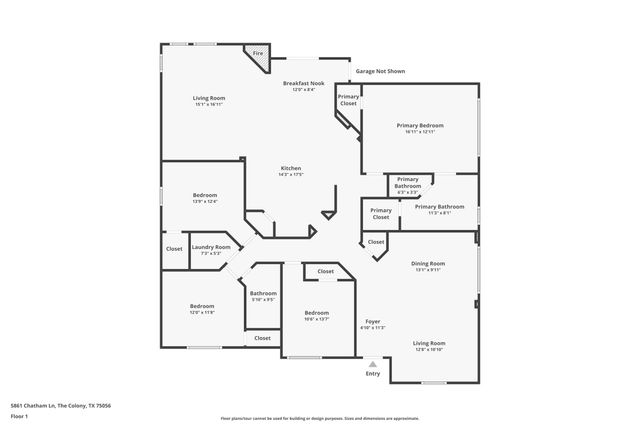 5861 Chatham Lane, The Colony, TX 75056