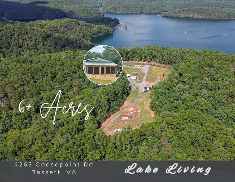 4265 Goose Point RD, Bassett, VA 24055