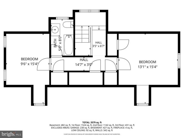 15 CREST LN, Swarthmore, PA 19081
