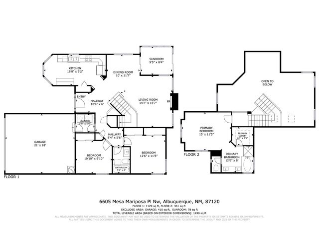 6605 Mesa Mariposa Place NW, Albuquerque, NM 87120