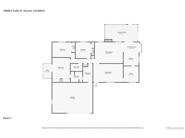 14990 E Tufts Pl, Aurora, CO 80015