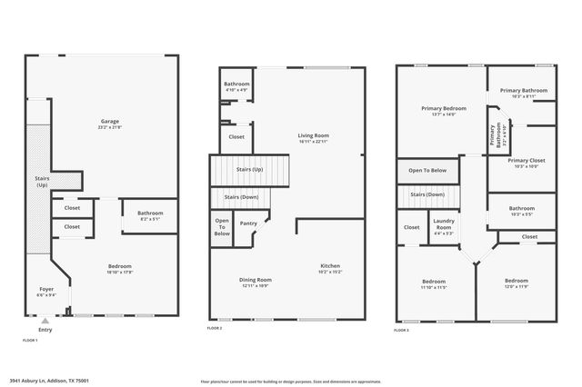 3941 Asbury Lane, Addison, TX 75001