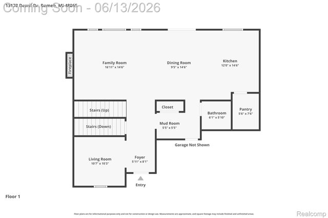 13178 Demil Drive, Bruce Township, MI 48065