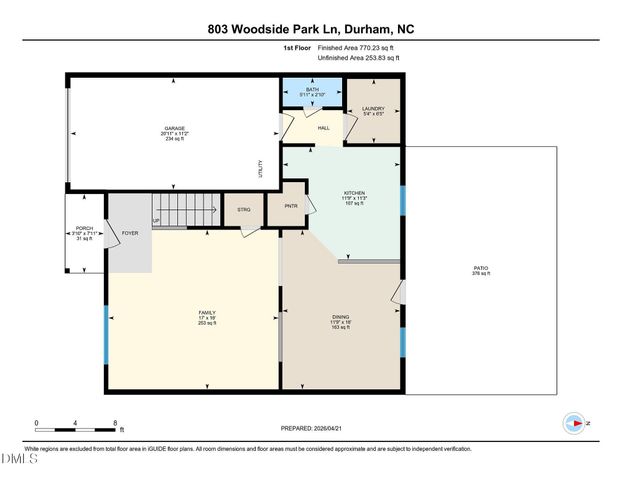 803 Woodside Park Lane, Durham, NC 27704