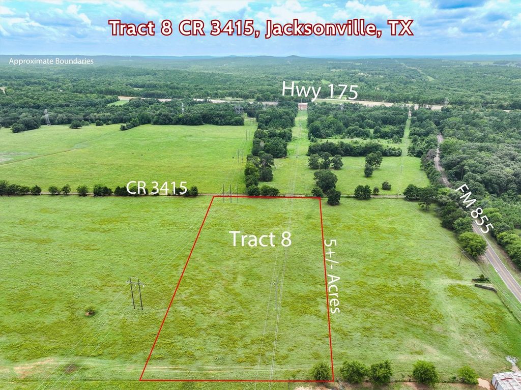 Tract 8 County Road 3415, Jacksonville, TX 75766