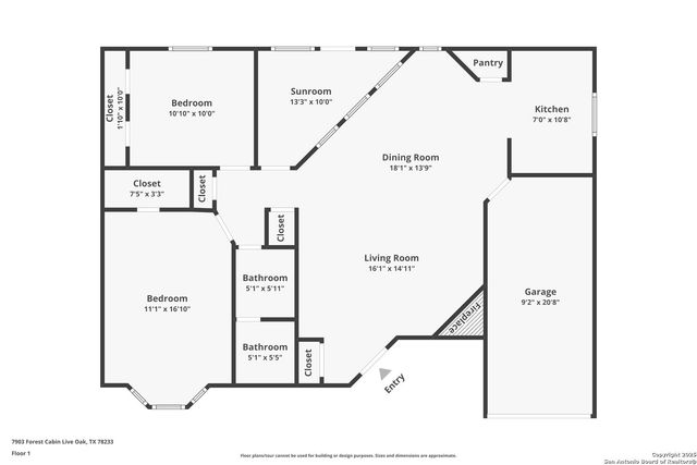 7903 Forest Cabin, Live Oak, TX 78233