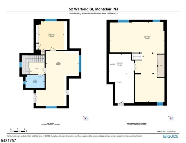 52 Warfield St, Montclair Twp., NJ 07043