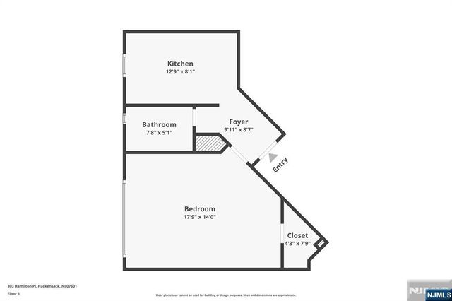 303 Hamilton Place A4, Hackensack, NJ 07601